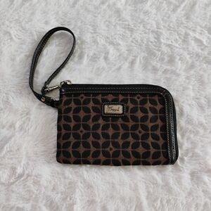 Fossil Canvas Wristlet